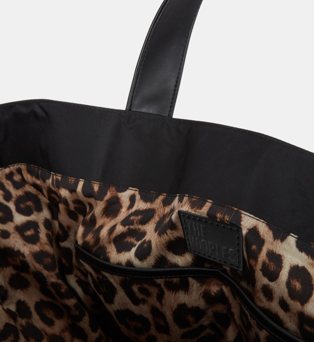Black tote bag