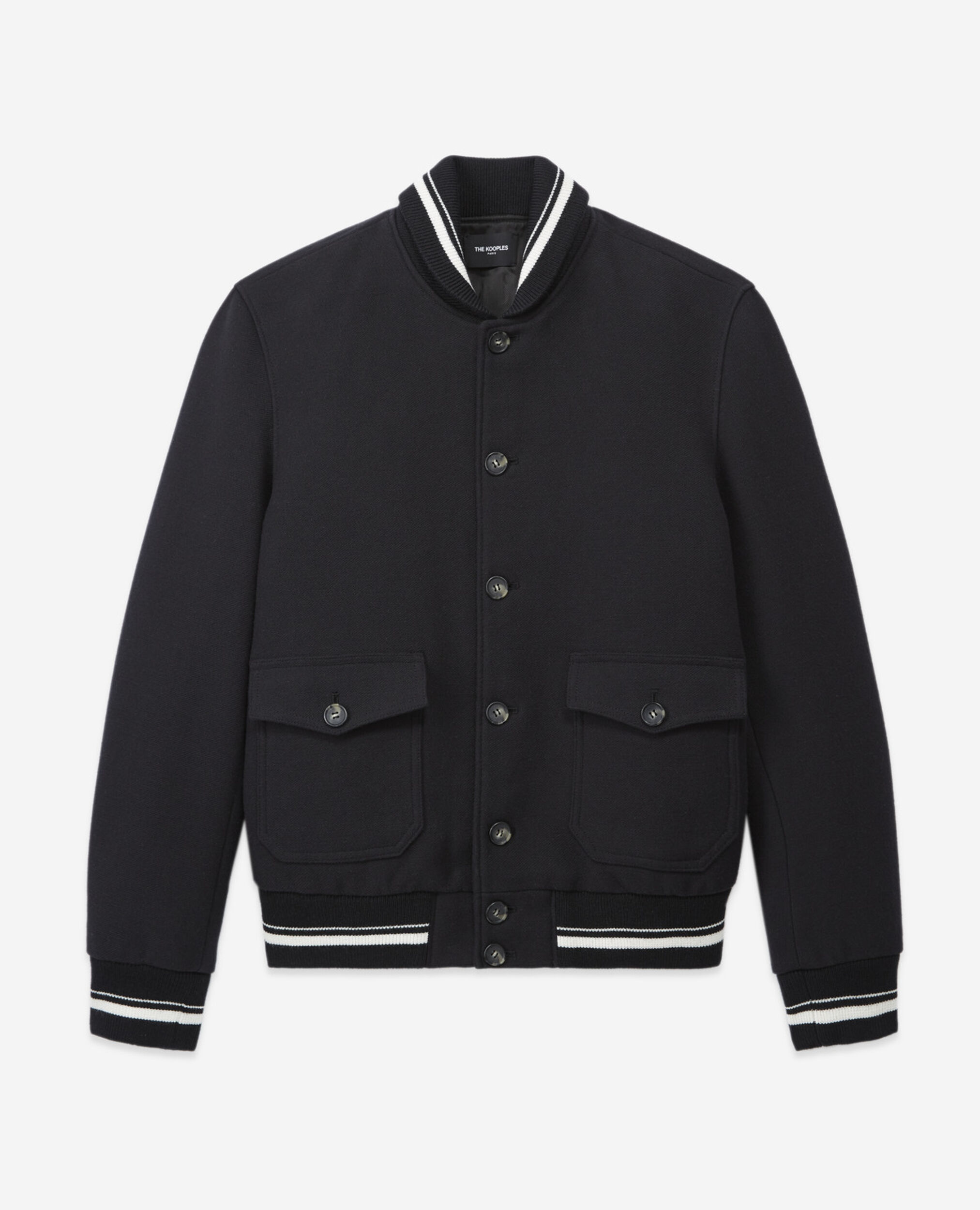 Varsity jacket, BLACK, hi-res image number null