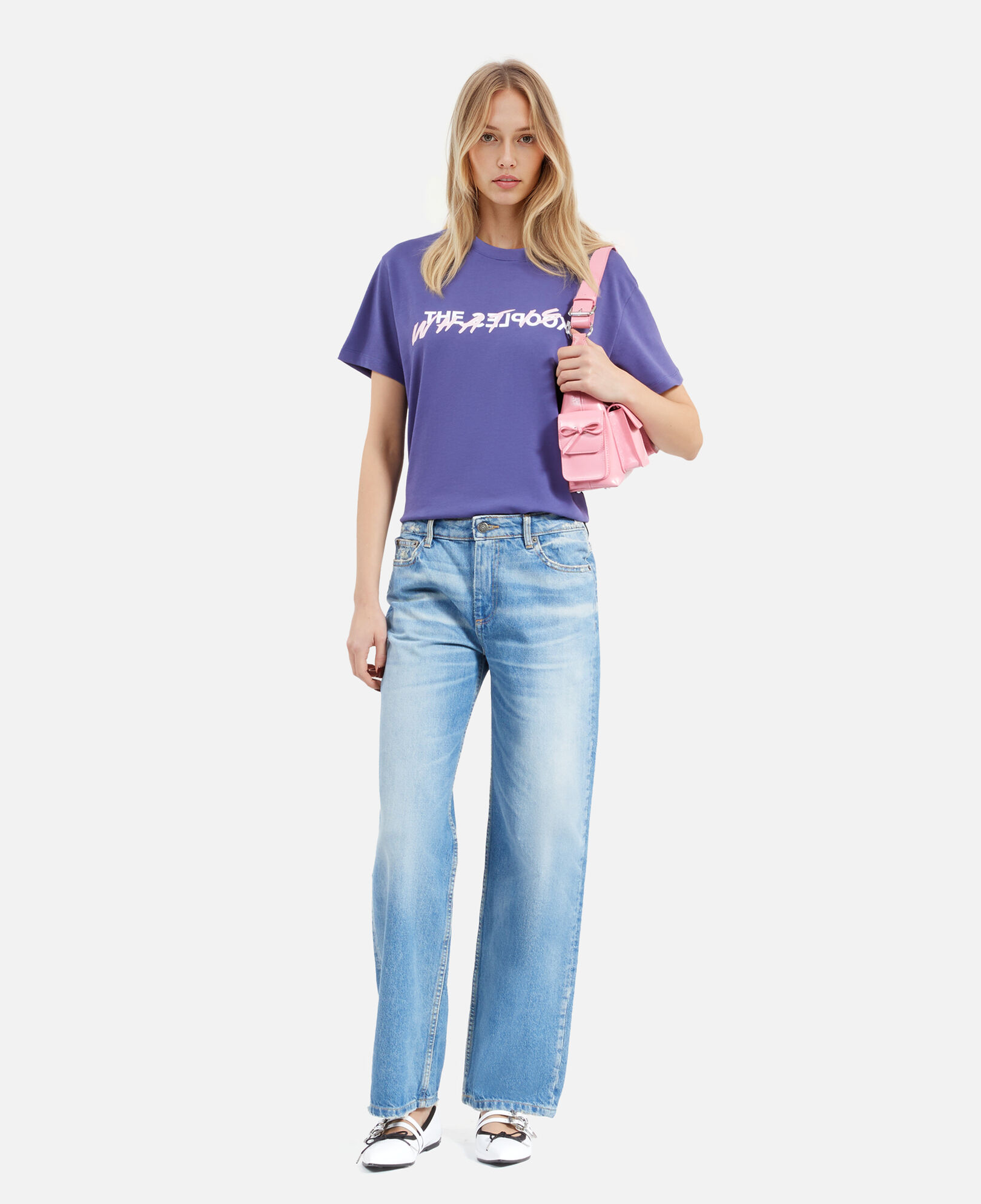 The Kooples WOMEN BLUE ATLANTIQUE purple what is t-shirt