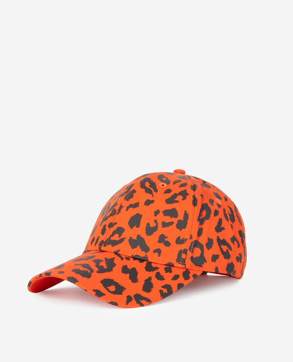 leopard print cap