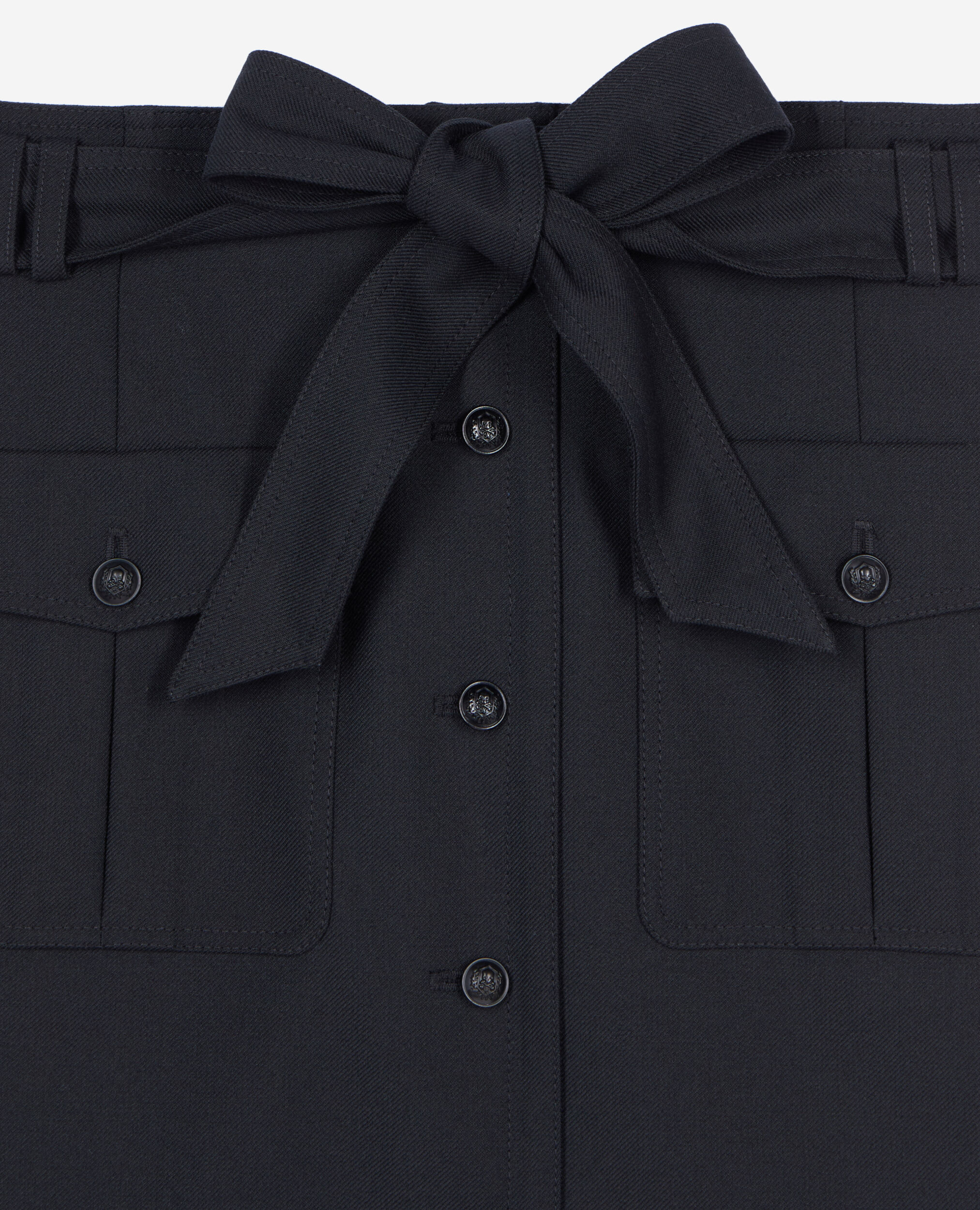 Jupe courte noire, BLACK, hi-res image number null