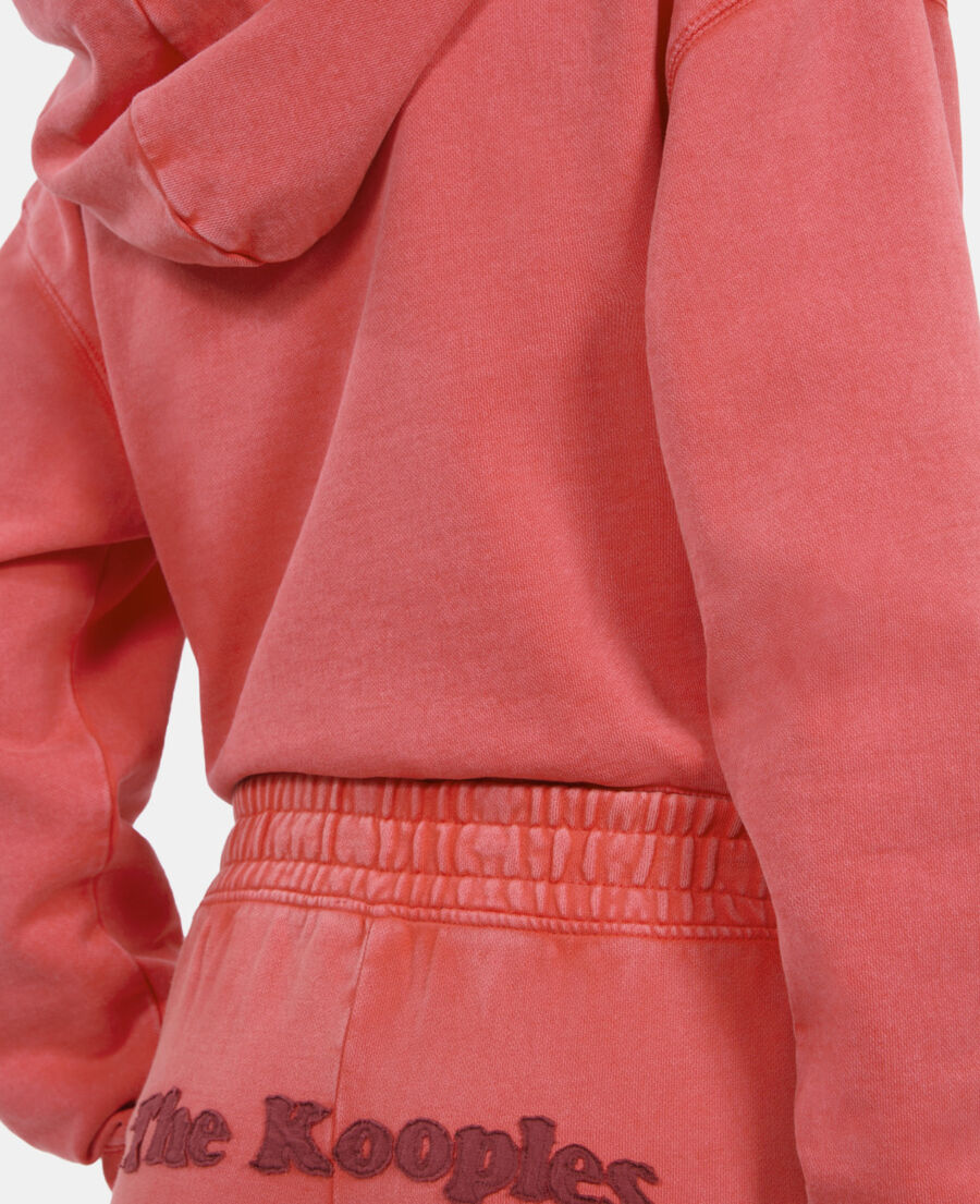 The Kooples DAMEN RUBIS rote jogginghose mit logo