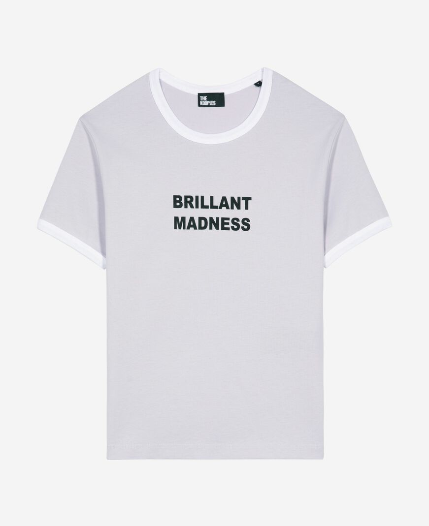 The Kooples F LIGHT PURPLE t-shirt with lilac screen print