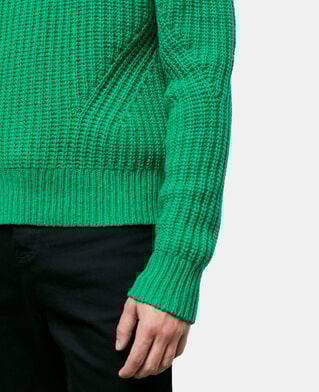 The Kooples HERREN GREEN grüner strickpullover