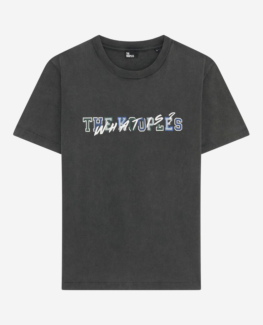 The Kooples MEN BLACK what is black t-shirt