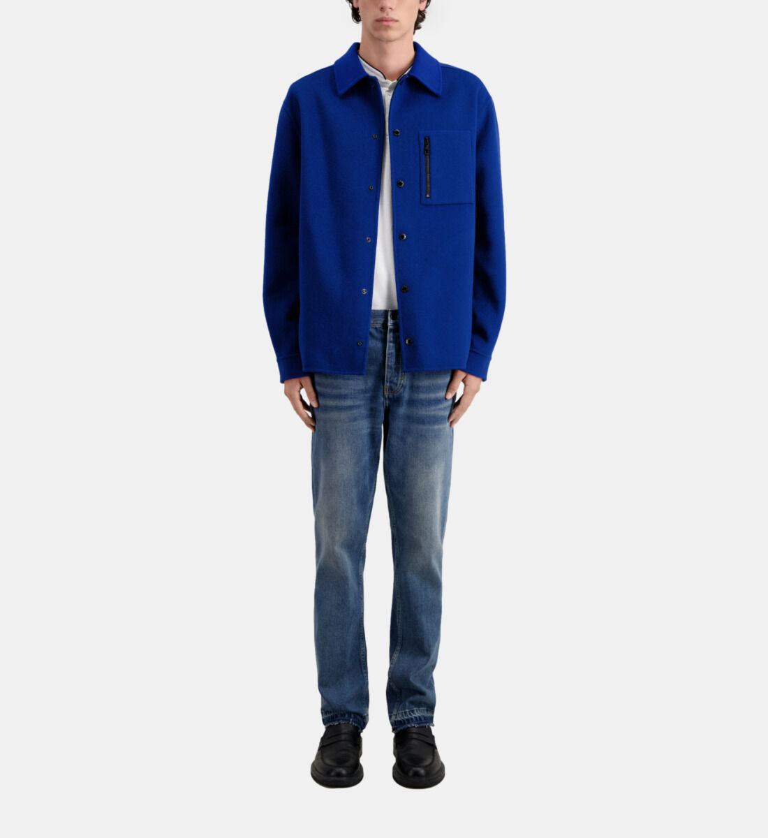 Blue jean shop wool jacket