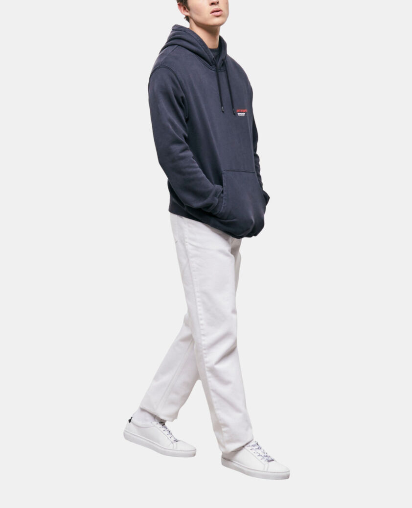 The Kooples HOMME BLACK WASHED sweatshirt love kooples noir