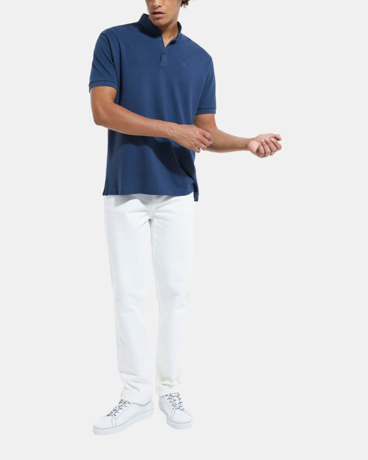 The Kooples MEN NAVY navy blue polo