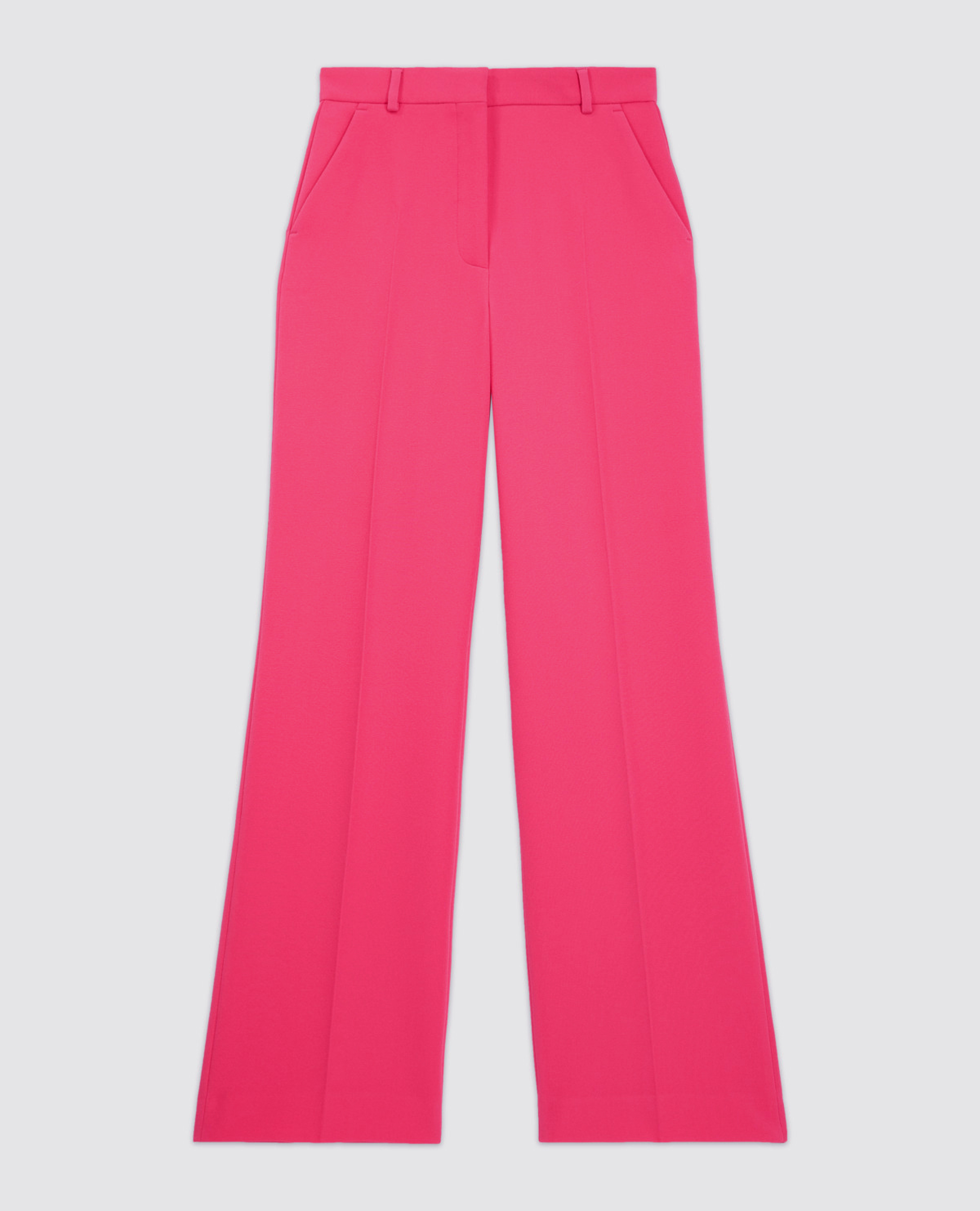 Vibrant pink formal flowing pants, PINK, hi-res image number null