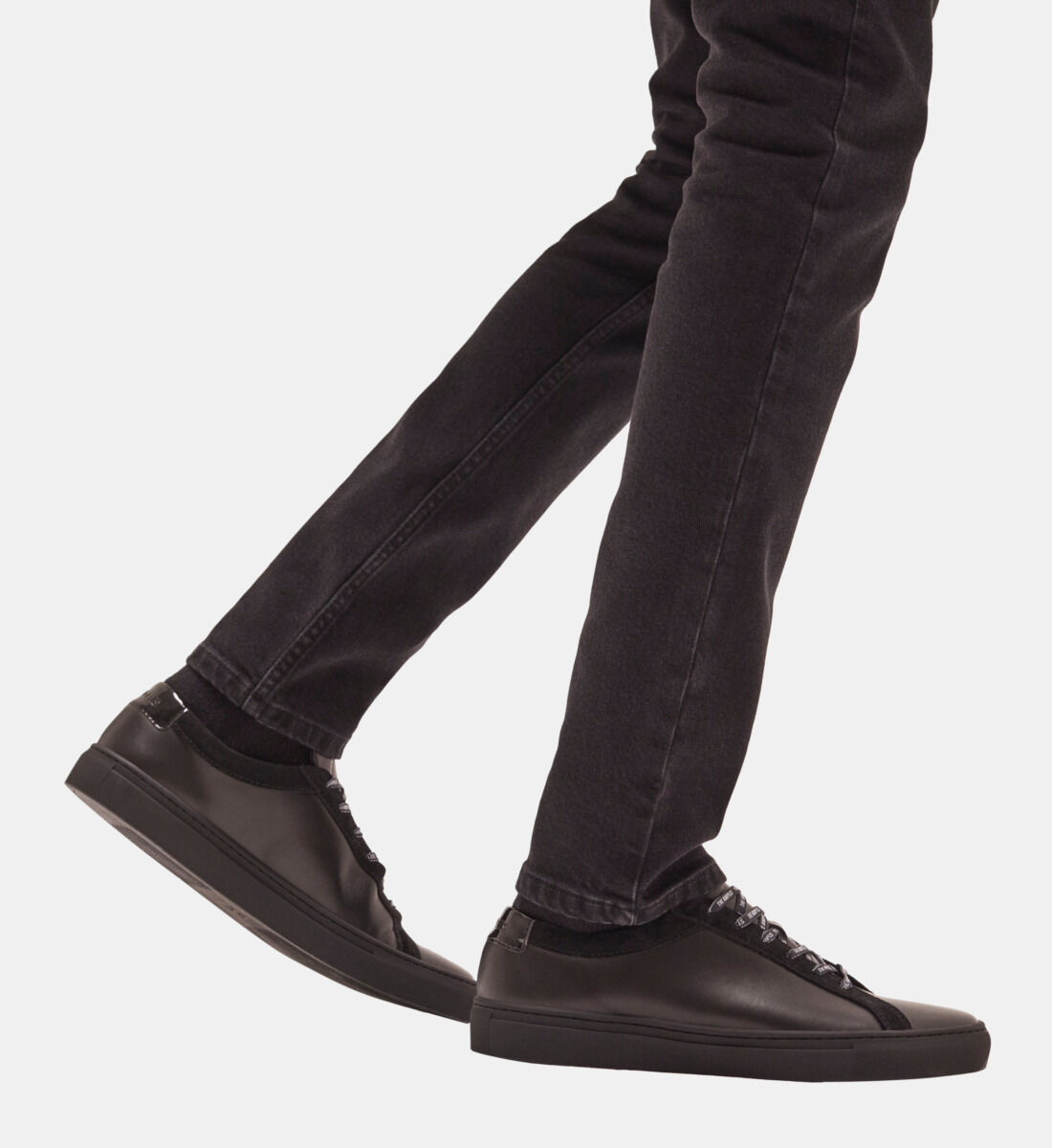 Black sneakers The Kooples UK