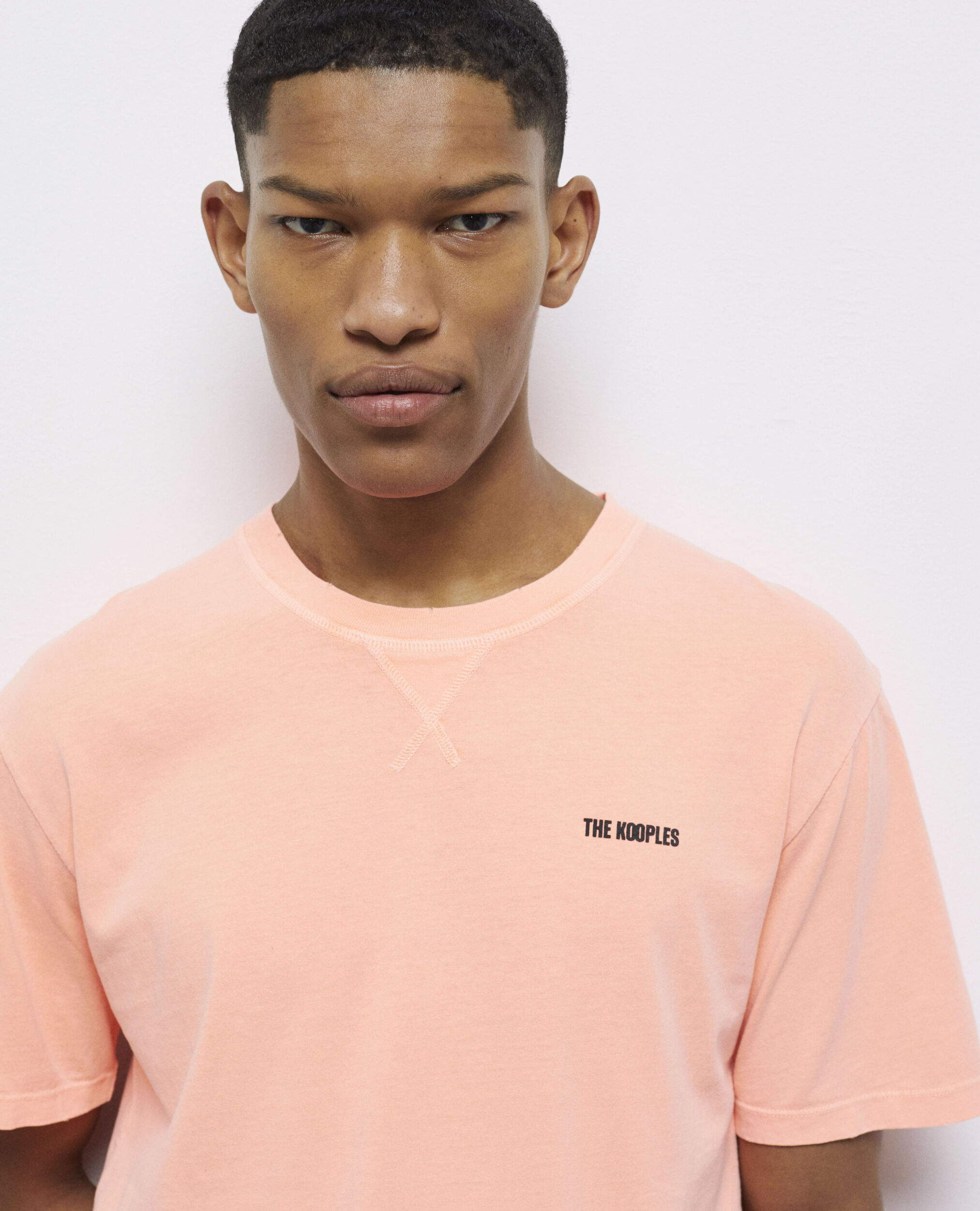 Tee shirt orange on sale fluo
