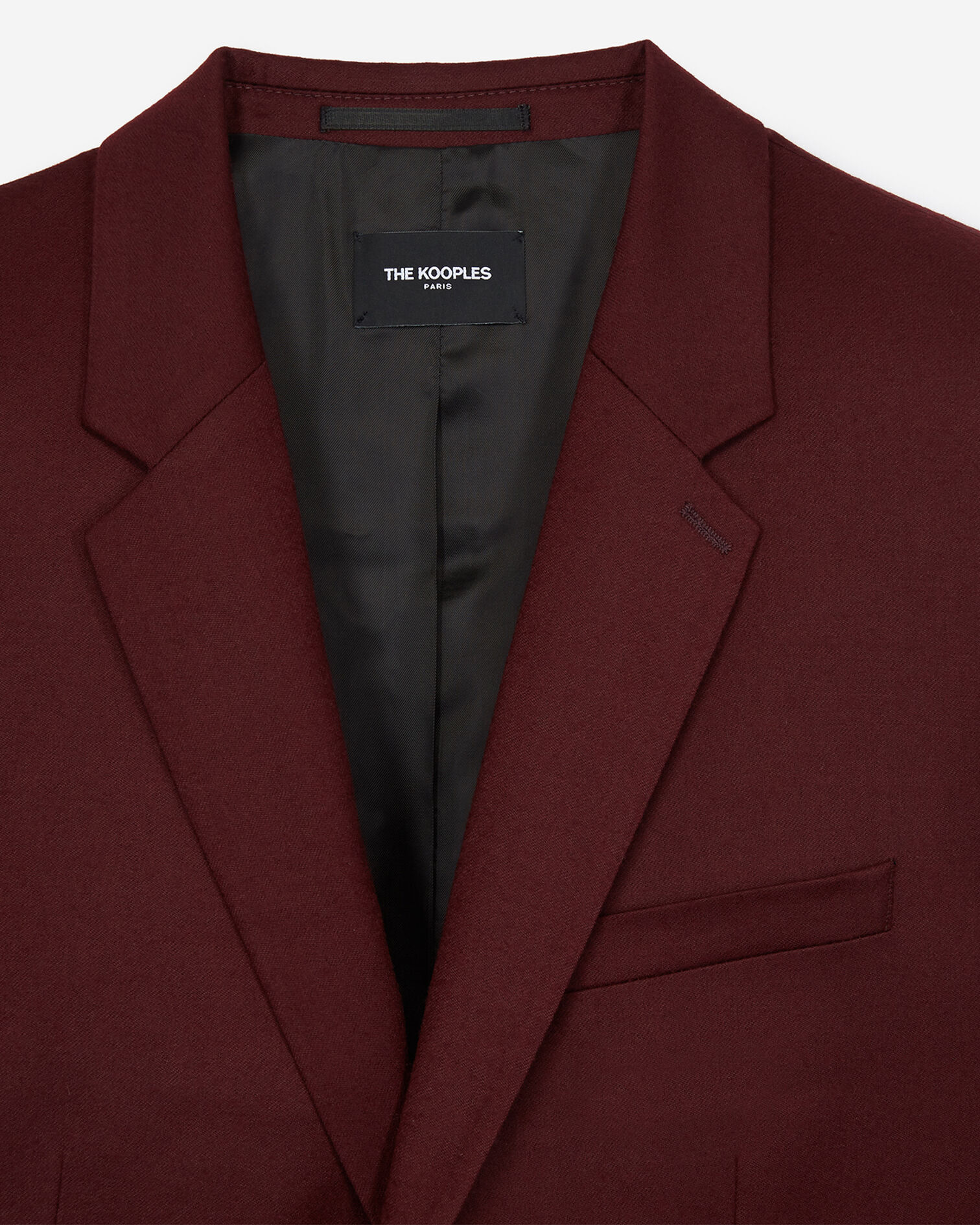 Burgundy suit jacket, BURGUNDY, hi-res image number null