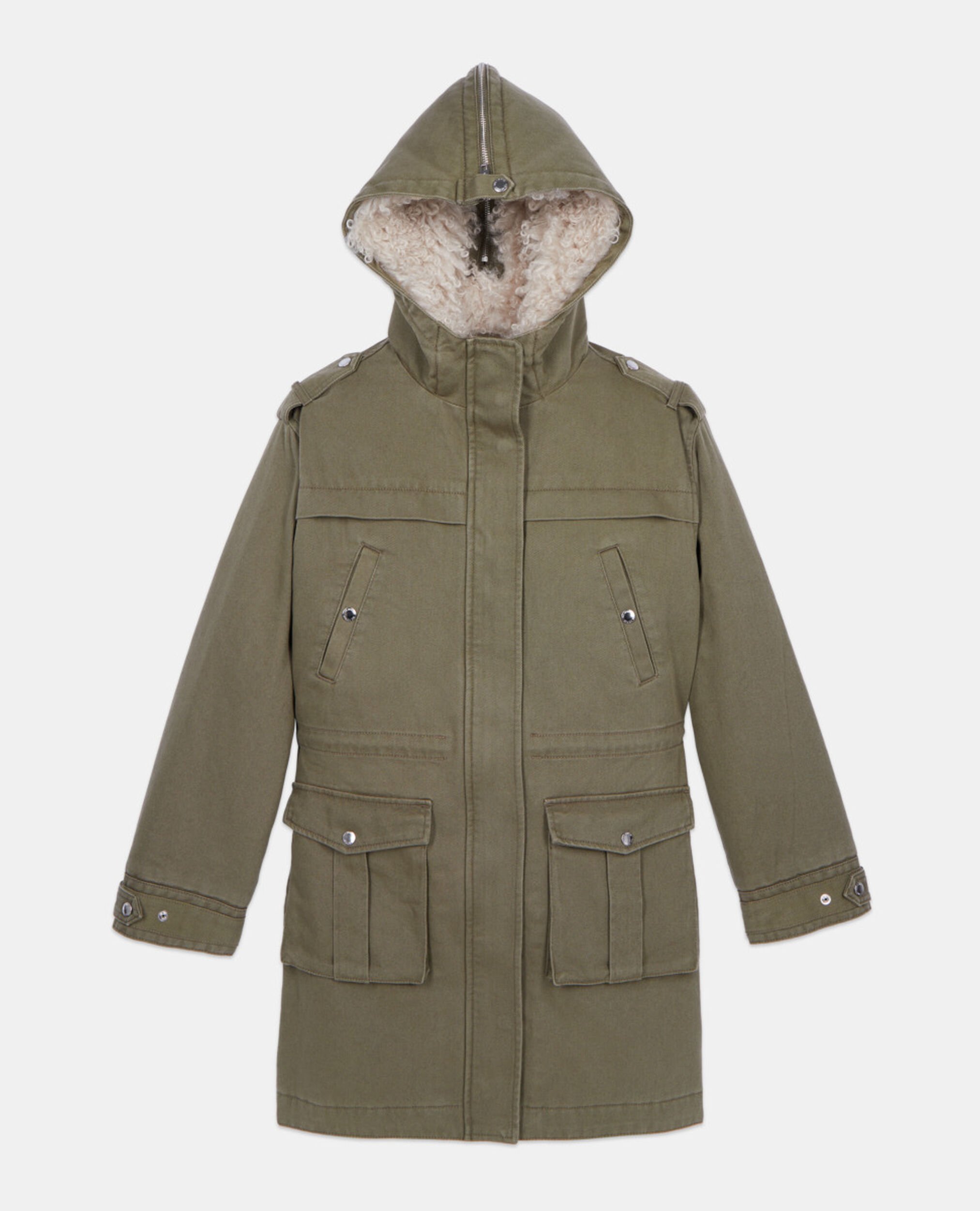 Parka à capuche kaki, OLIVE NIGHT, hi-res image number null