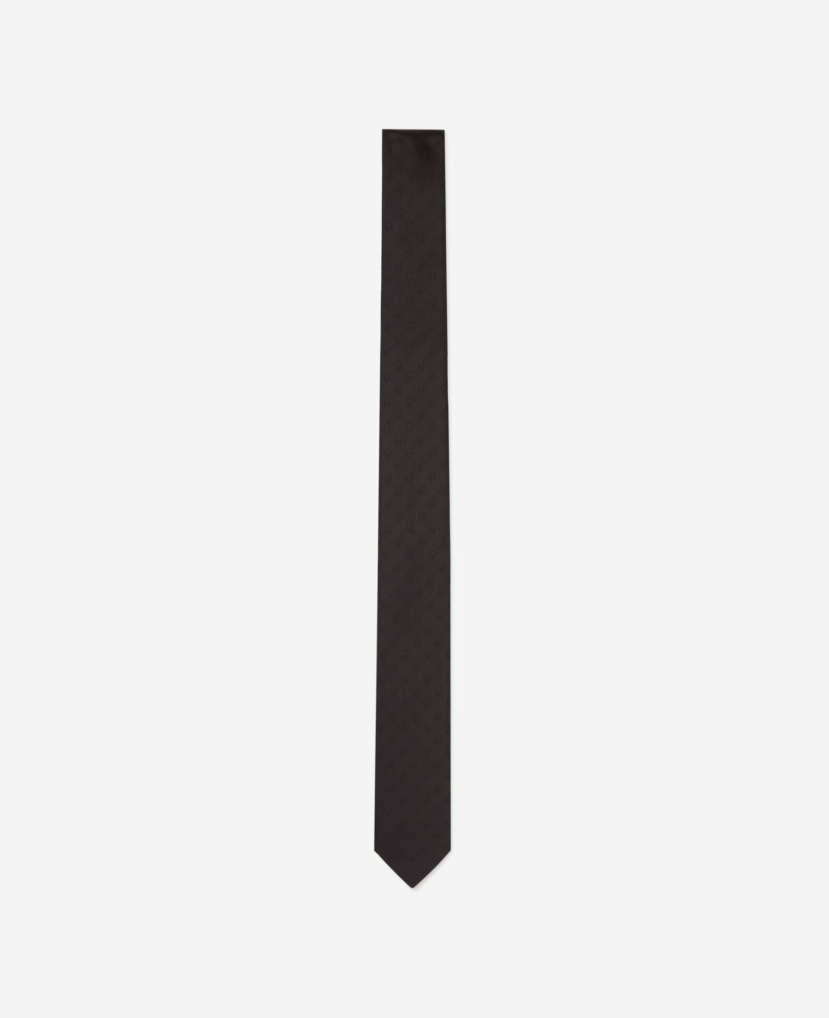 The Kooples HOMME BLACK cravate noire en soie