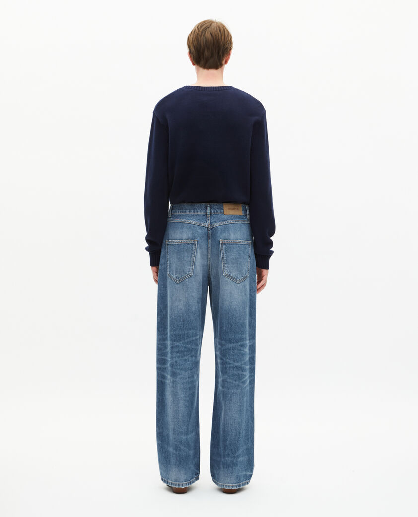 The Kooples MEN BLUE blue baggy jeans