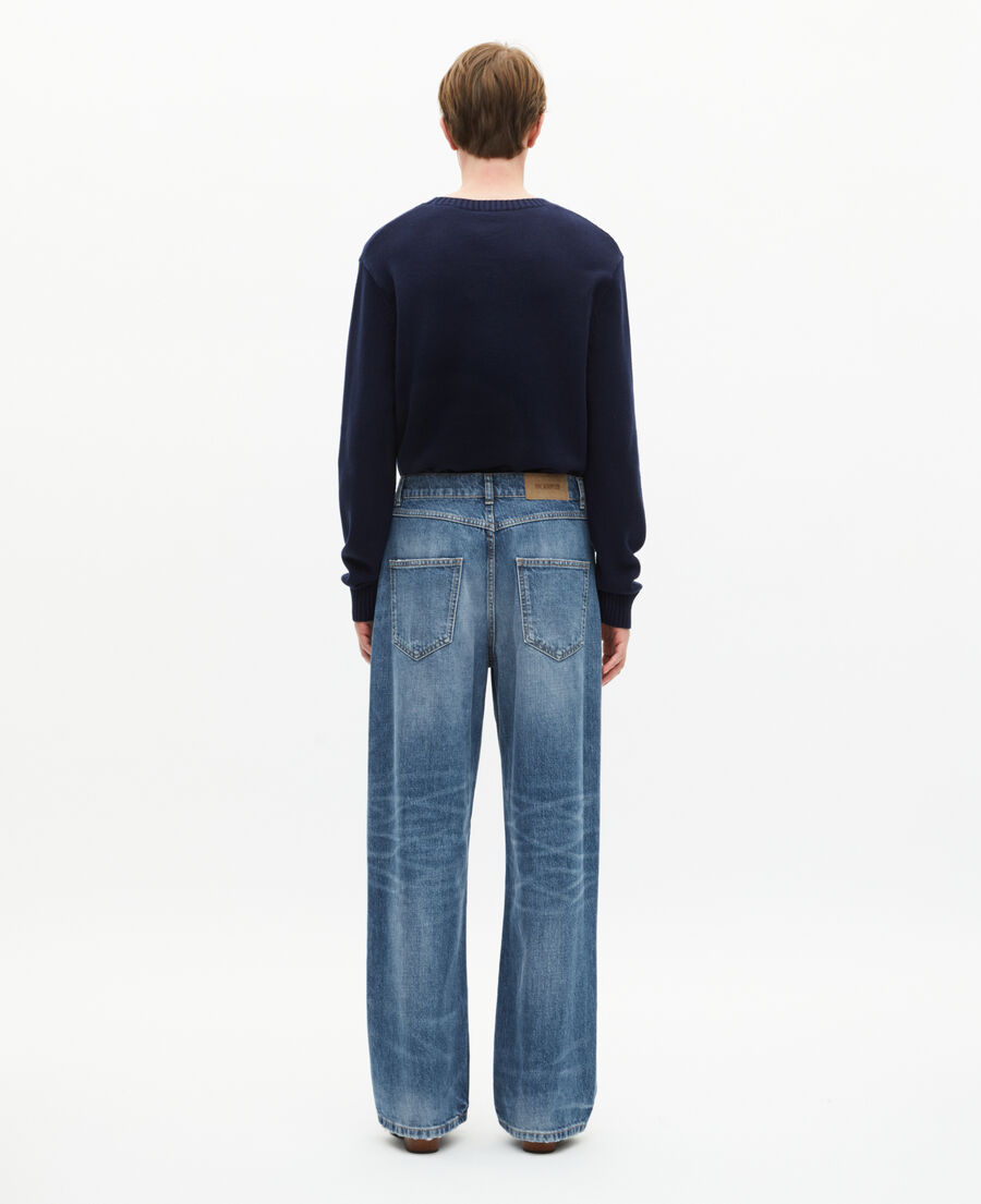 The Kooples MEN BLUE blue baggy jeans
