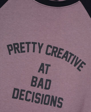 The Kooples H BROWN brown screen printed t-shirt