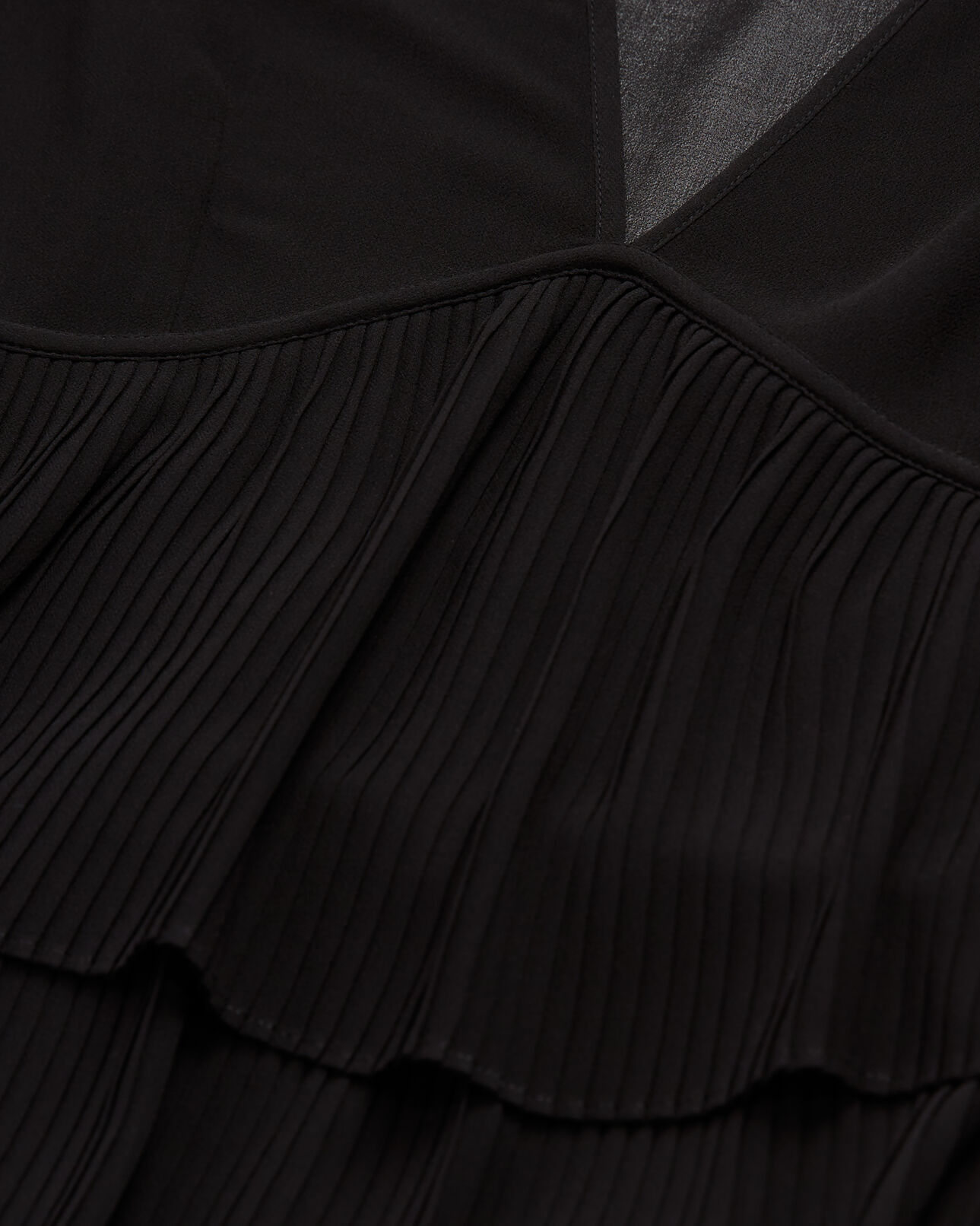 The Kooples FEMME BLACK robe courte noire