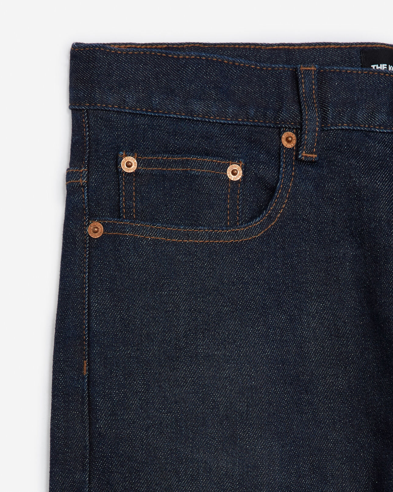 The Kooples MEN BLUE BRUT slim-fit dark blue jeans