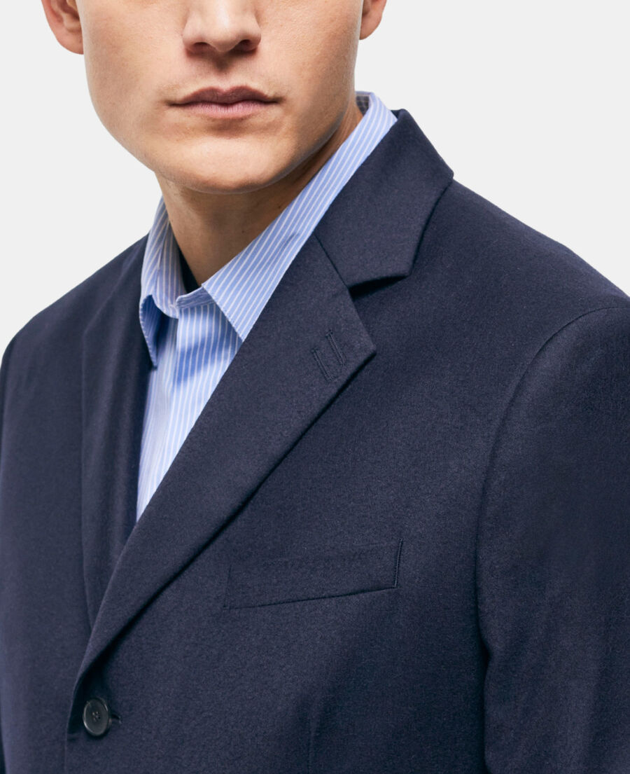 The Kooples HOMBRE NAVY chaqueta traje lana azul marino