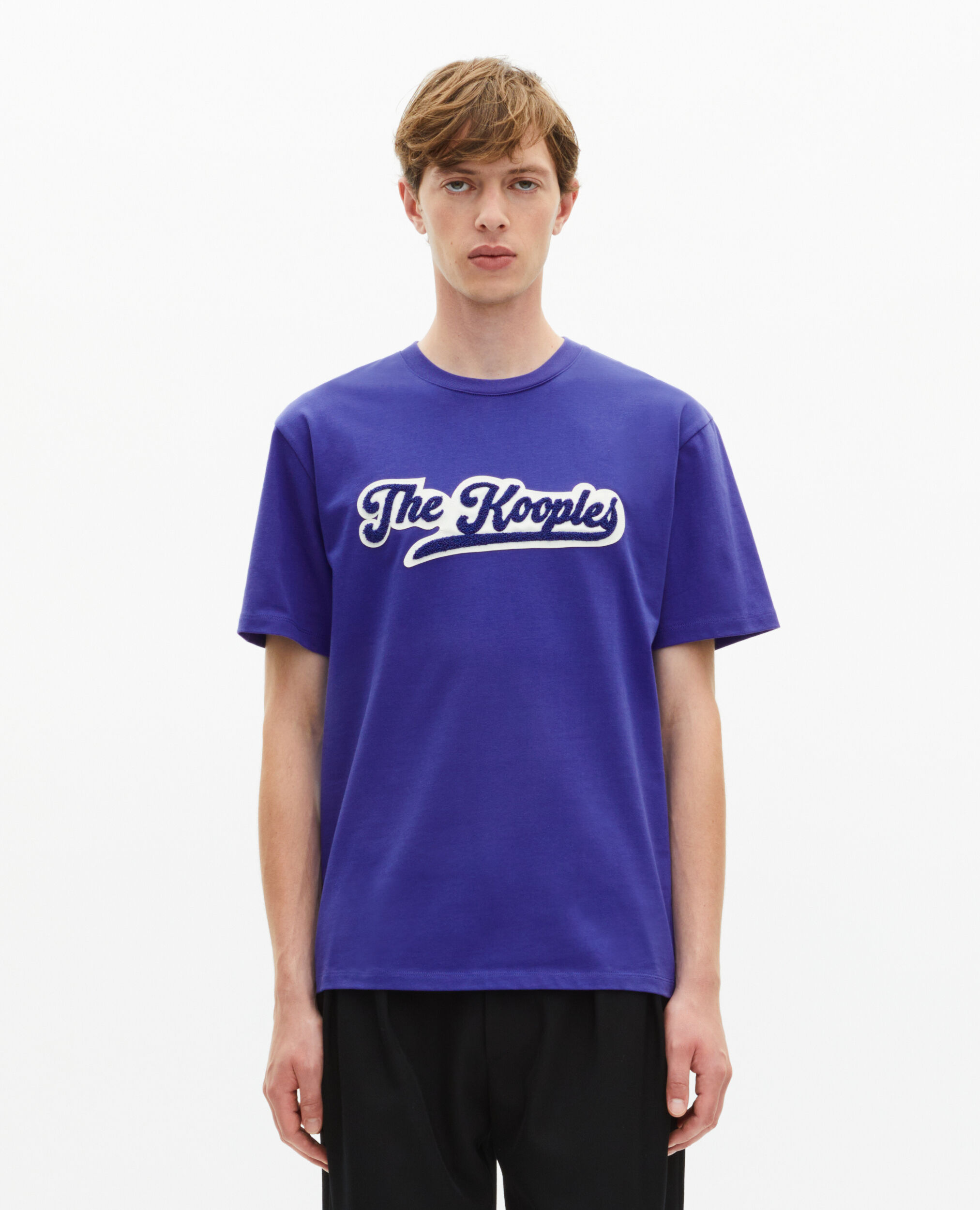 T-shirt with blue patch, SPECTRUM BLUE, hi-res image number null
