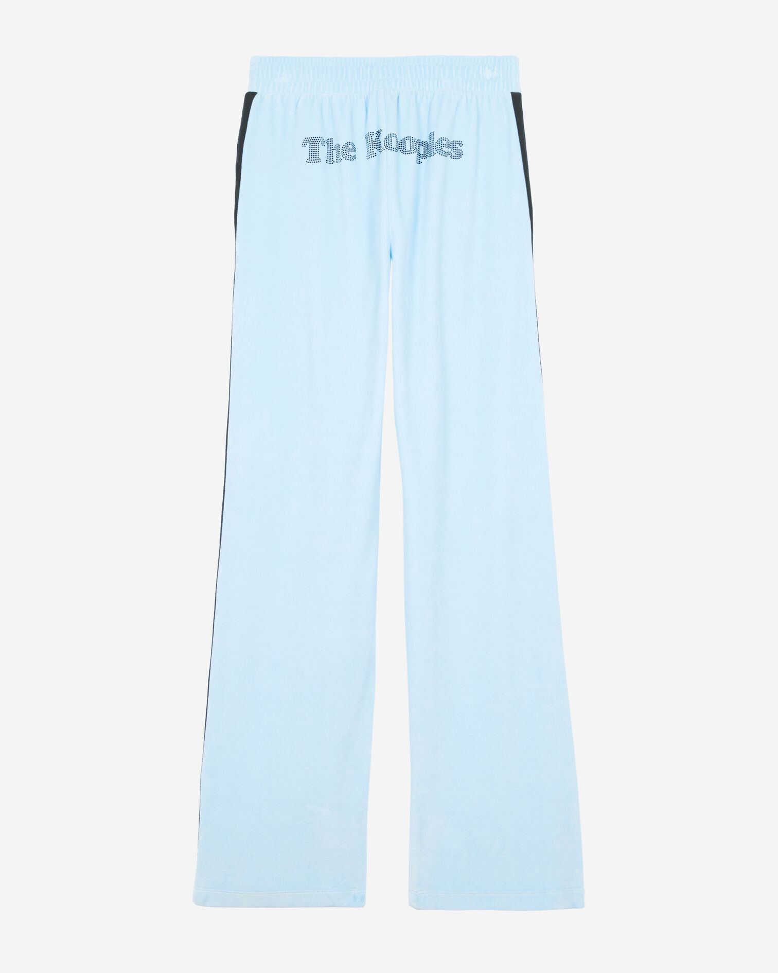 Bas de jogging en velours bleu clair, BABY BLUE, hi-res image number null