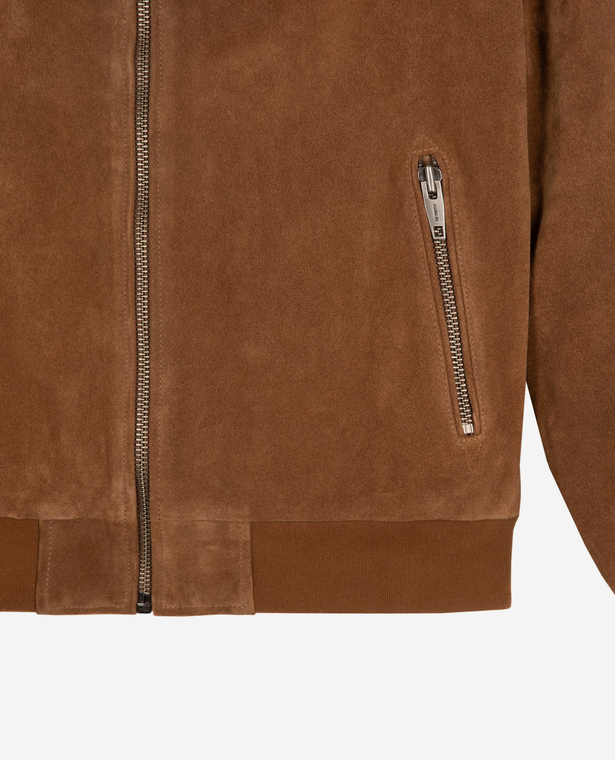 Camel suede jacket, CAMEL, hi-res image number null