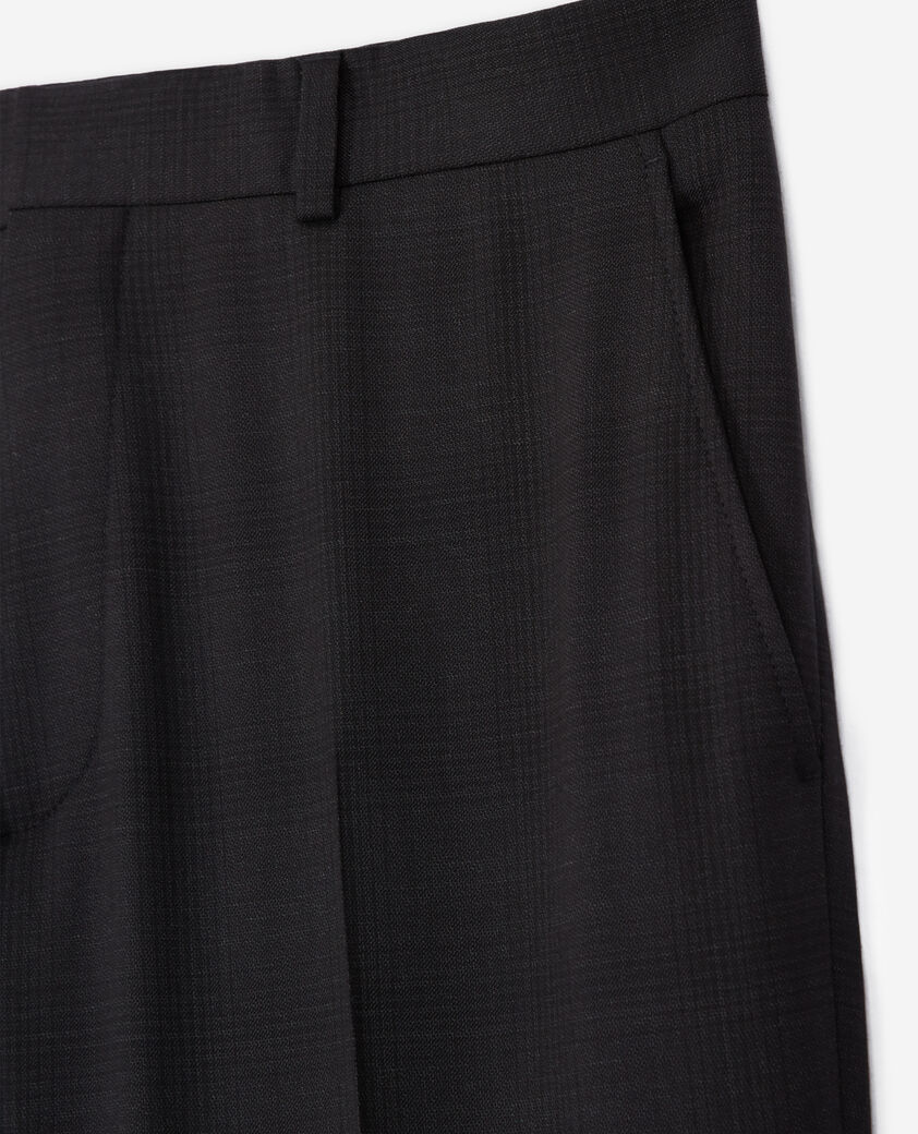 The Kooples HOMME BLACK pantalon de costume &agrave; motif