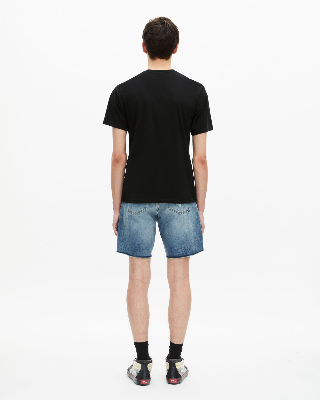 The Kooples HOMBRE BLACK camiseta con logotipo negro