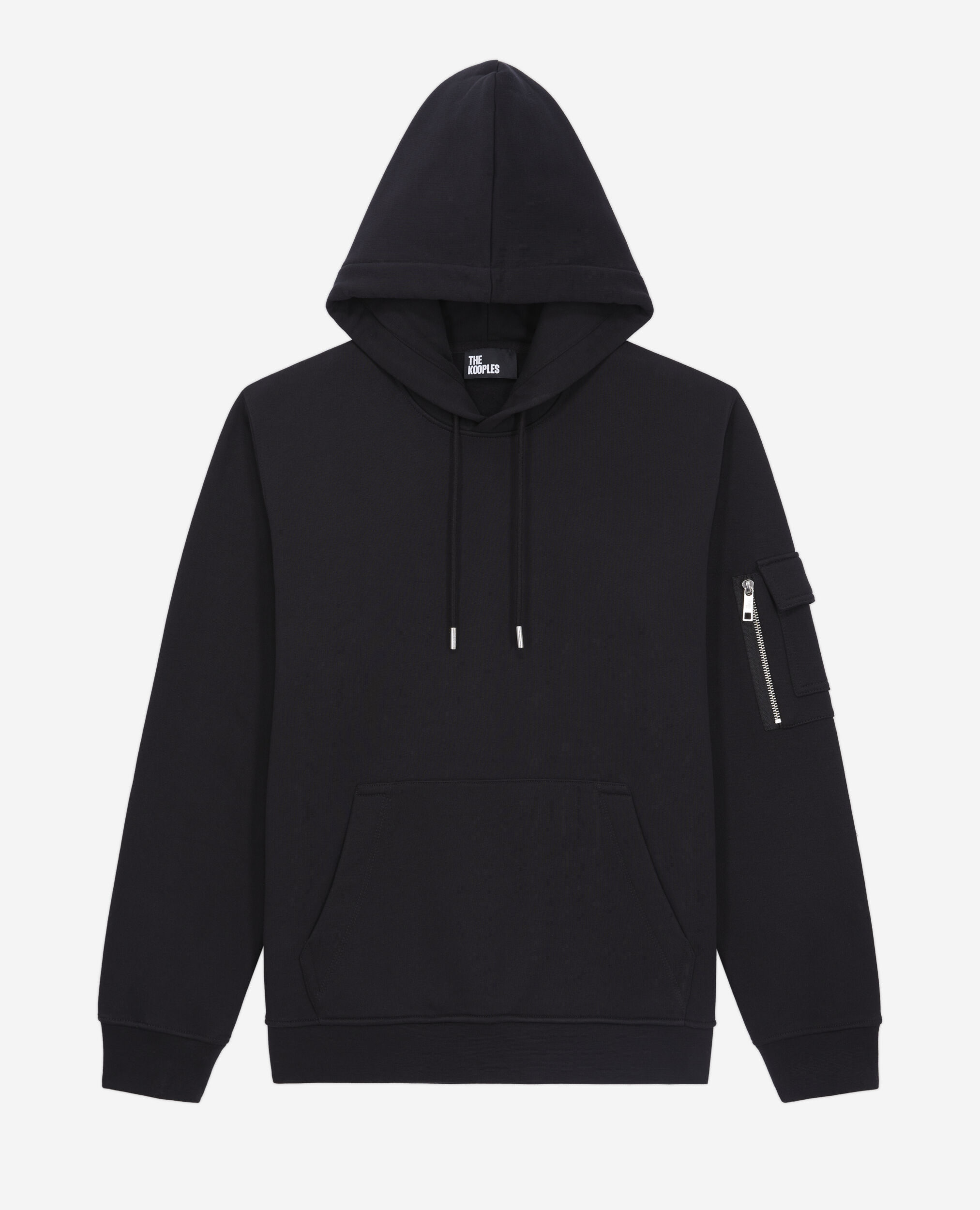 Plain black sales hoodie oversized
