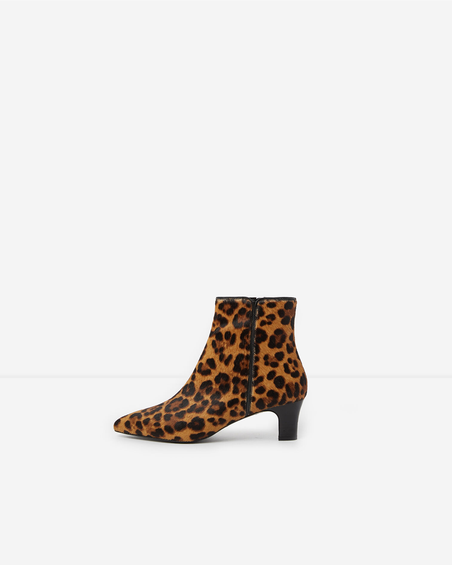 Leopard-print ankle boots, LEOPARD, hi-res image number null