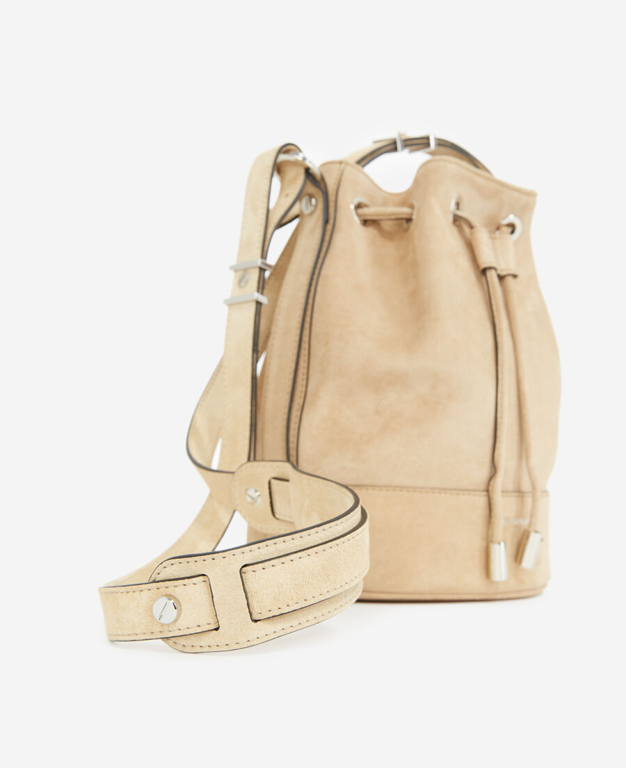 bolso mediano beige tina