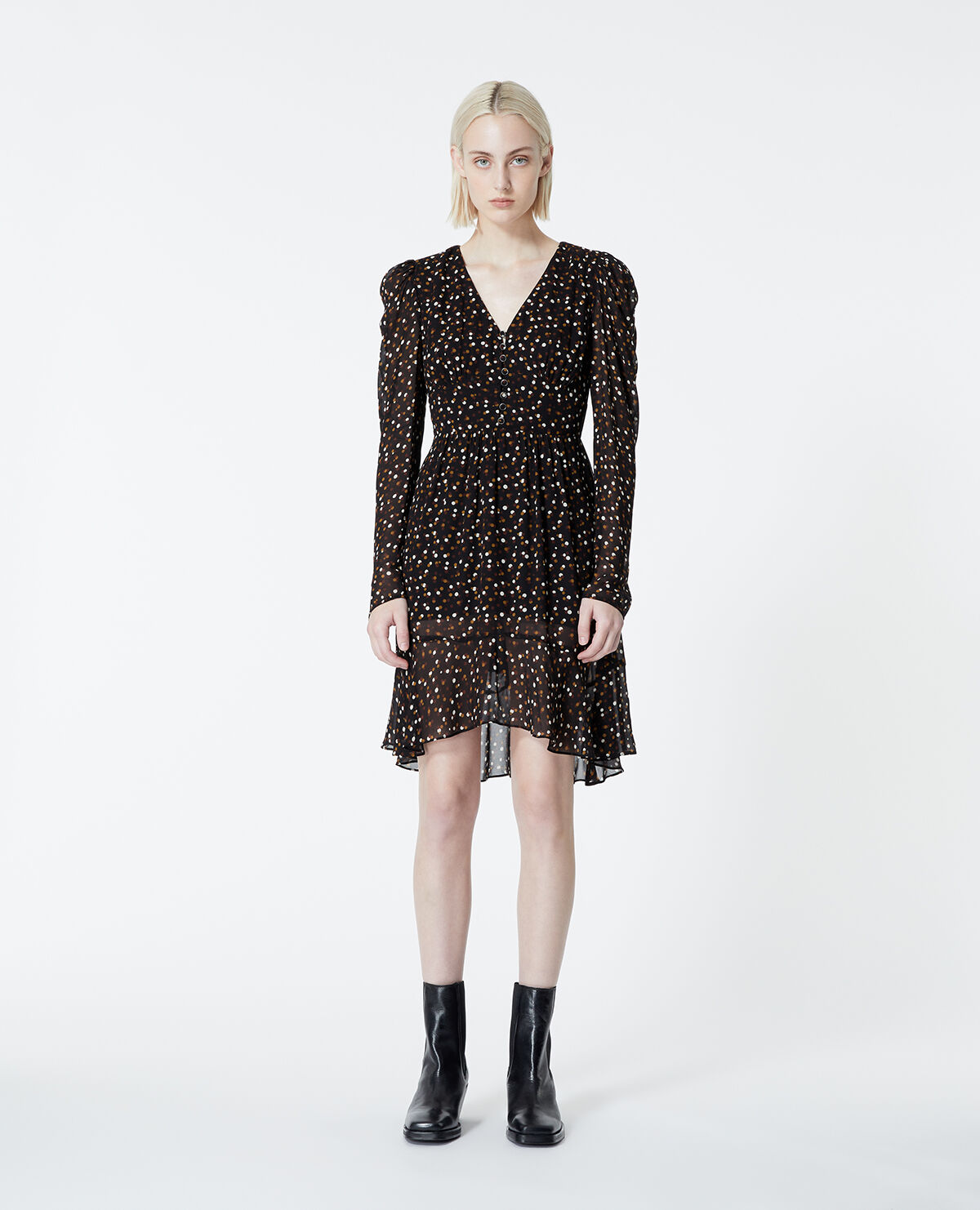 Kooples polka dot dress hotsell