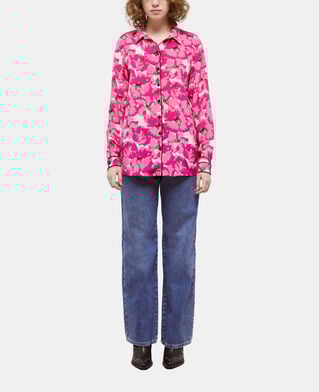 The Kooples FEMME PINK chemise imprim&eacute;e en soie