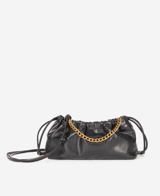 The Kooples F BLACK taylor bag in black recycled leather