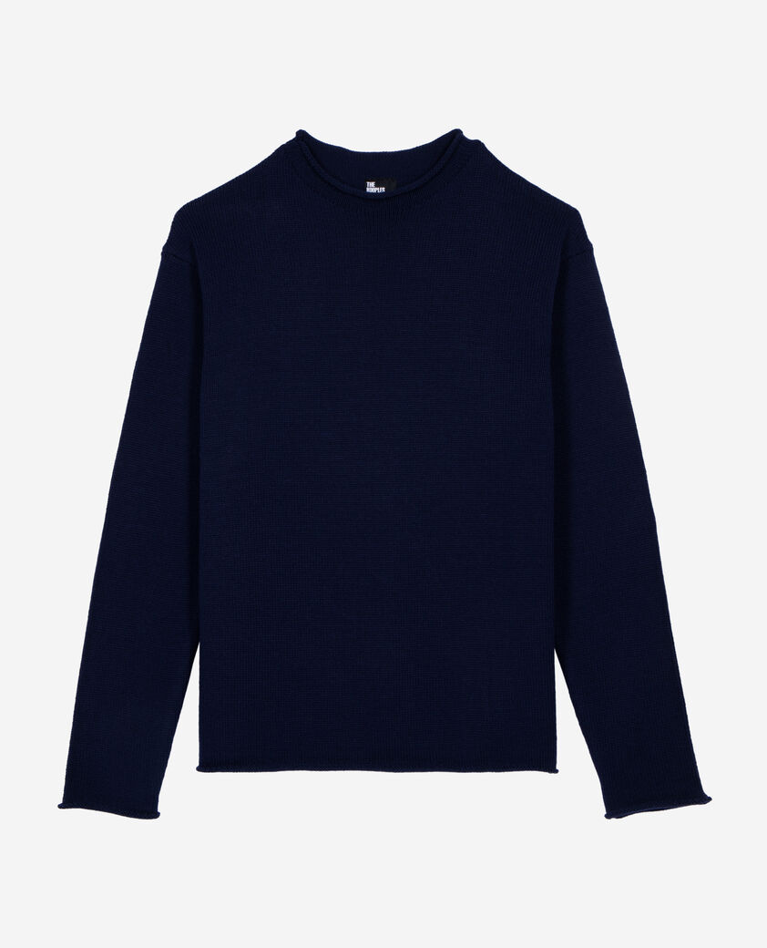 The Kooples MEN DARK NAVY navy wool sweater