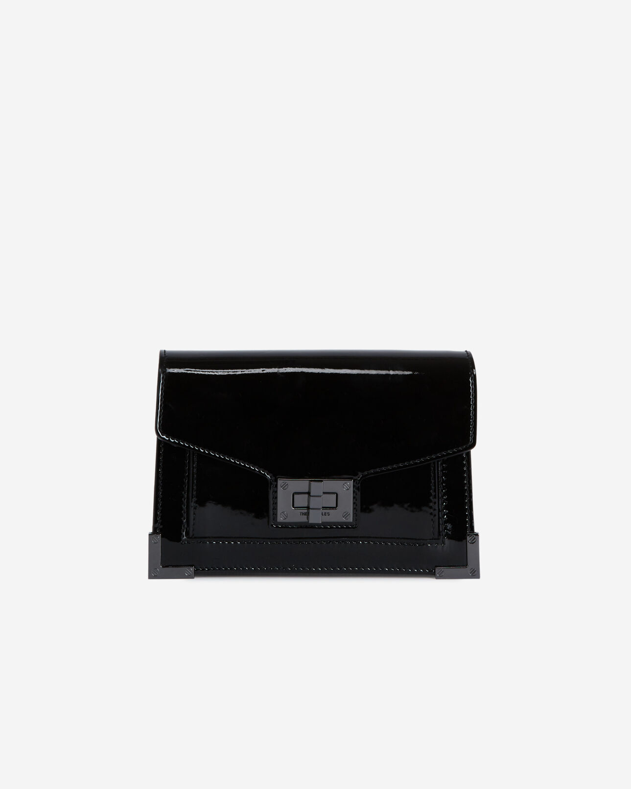 The Kooples FEMME BLACK emily belt en cuir noir