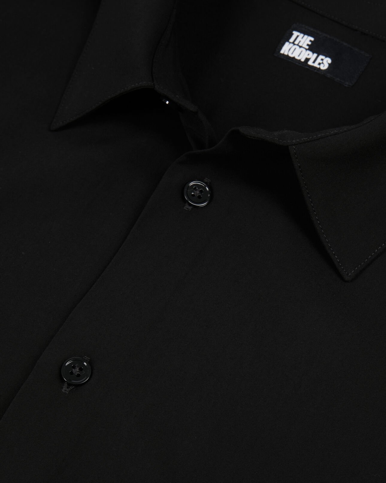 The Kooples HERREN BLACK schwarzes hemd