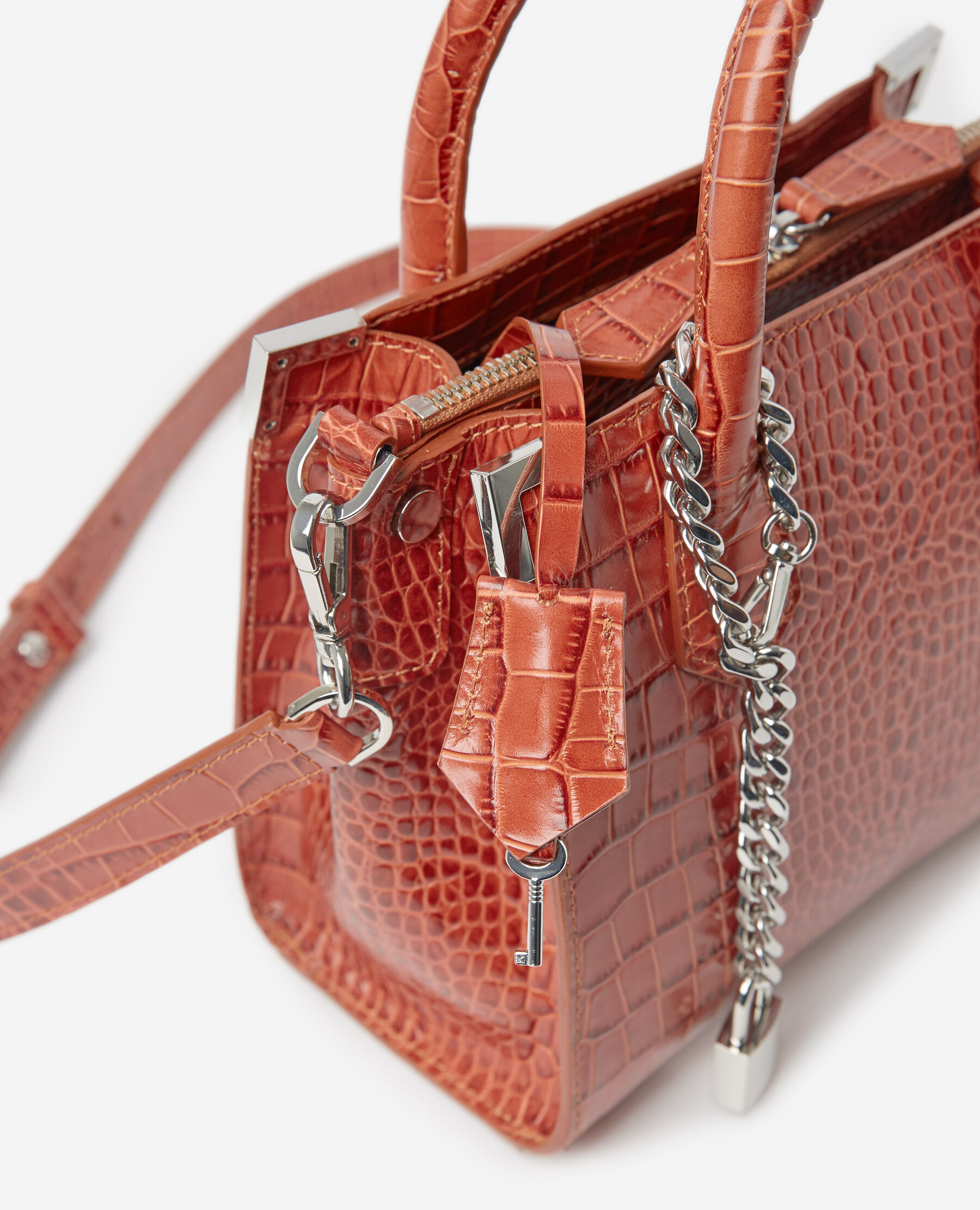 The kooples best sale sac rouge croco