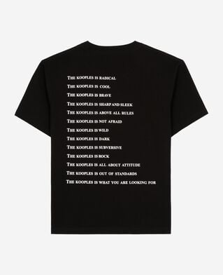 The Kooples F BLACK what is black rhinestone t-shirt