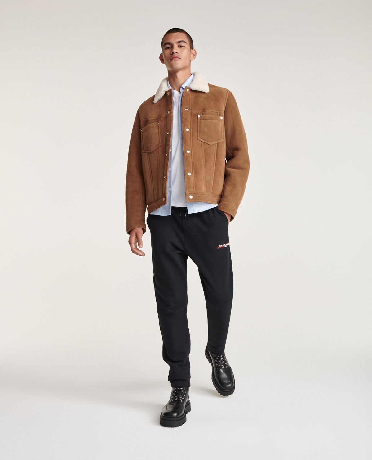 Kooples suede jacket online
