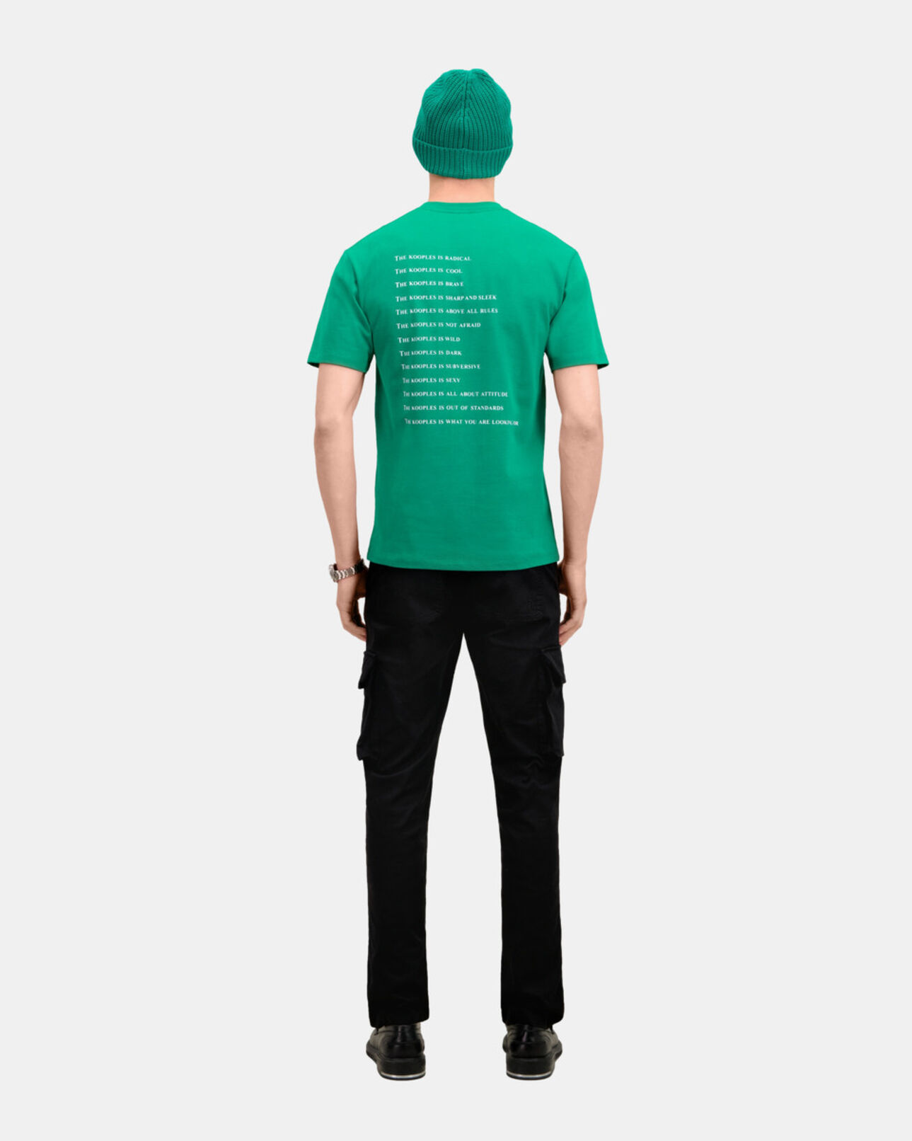 The Kooples HOMME FOREST t-shirt homme what is vert