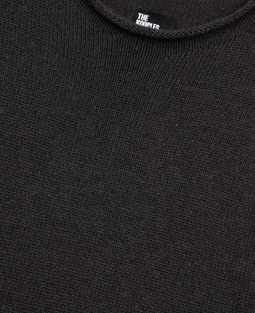 The Kooples H MIDDLE GREY MEL grey wool sweater