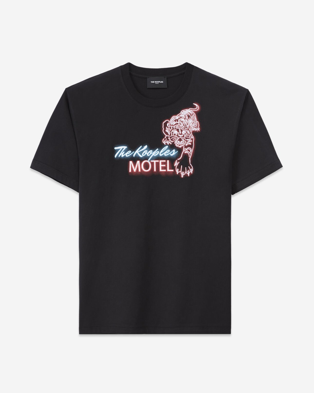 The Kooples HOMME BLACK t-shirt the kooples