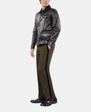 The Kooples HERREN BLACK schwarze lederjacke
