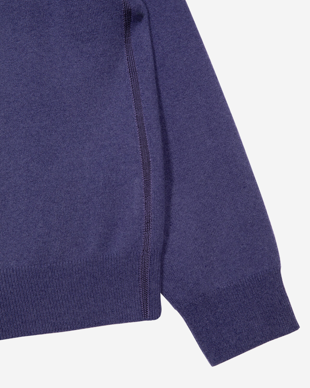 The Kooples HERREN BLUE ATLANTIQUE blauer pullover aus kaschmir