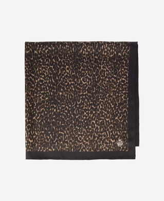 The Kooples FEMME LEOPARD foulard imprimé léopard en soie