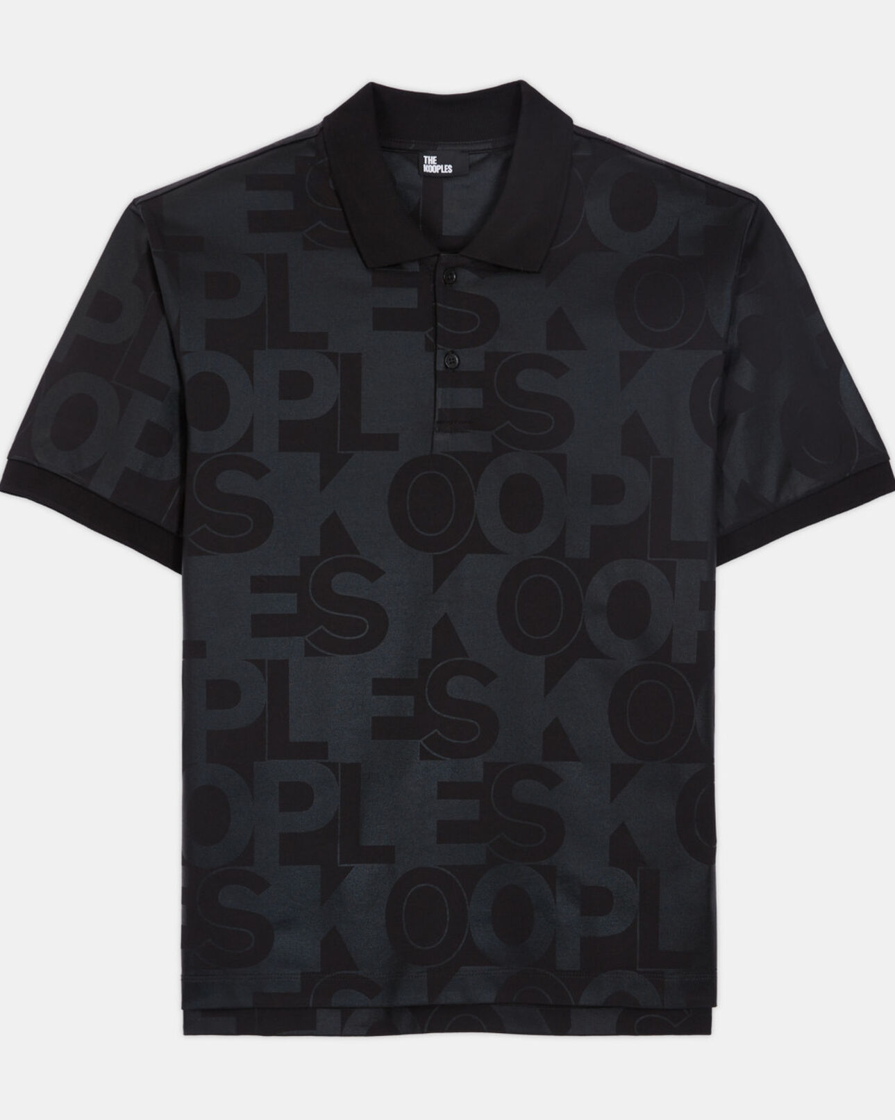 The Kooples MEN BLACK the kooples logo polo