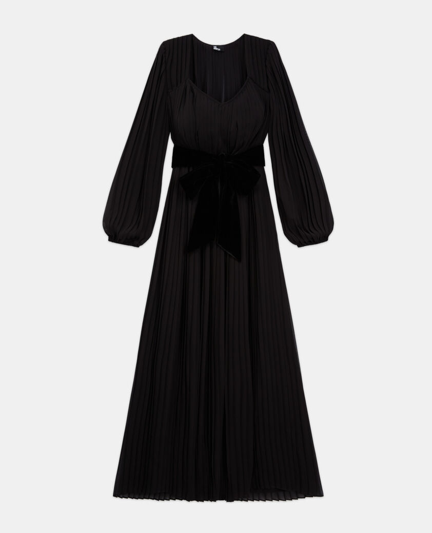 The Kooples F BLACK long black dress