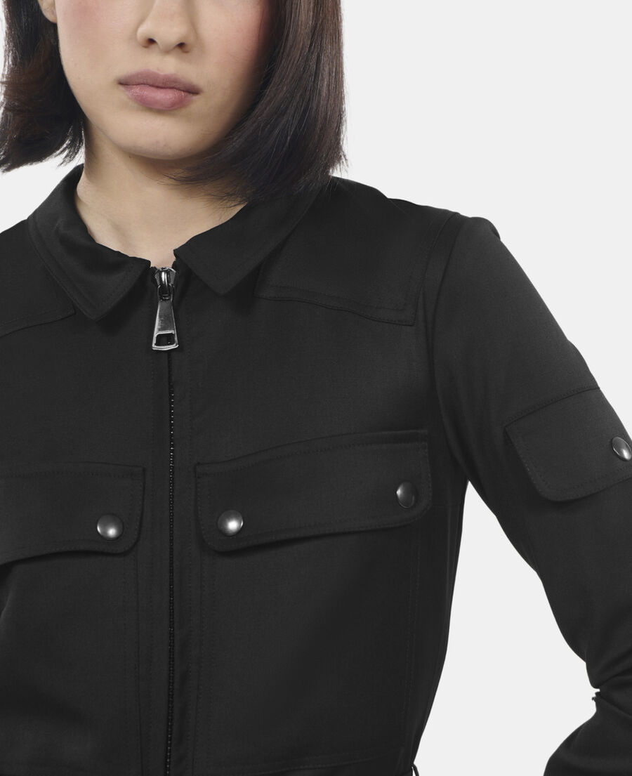 The Kooples FEMME BLACK combinaison the kooples x carolina ritzler noire en laine 
